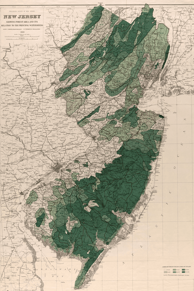 1900: Map of NJ